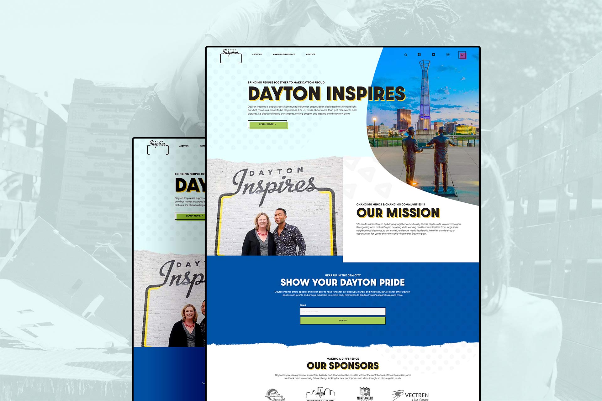 Dayton Inspires web showcase