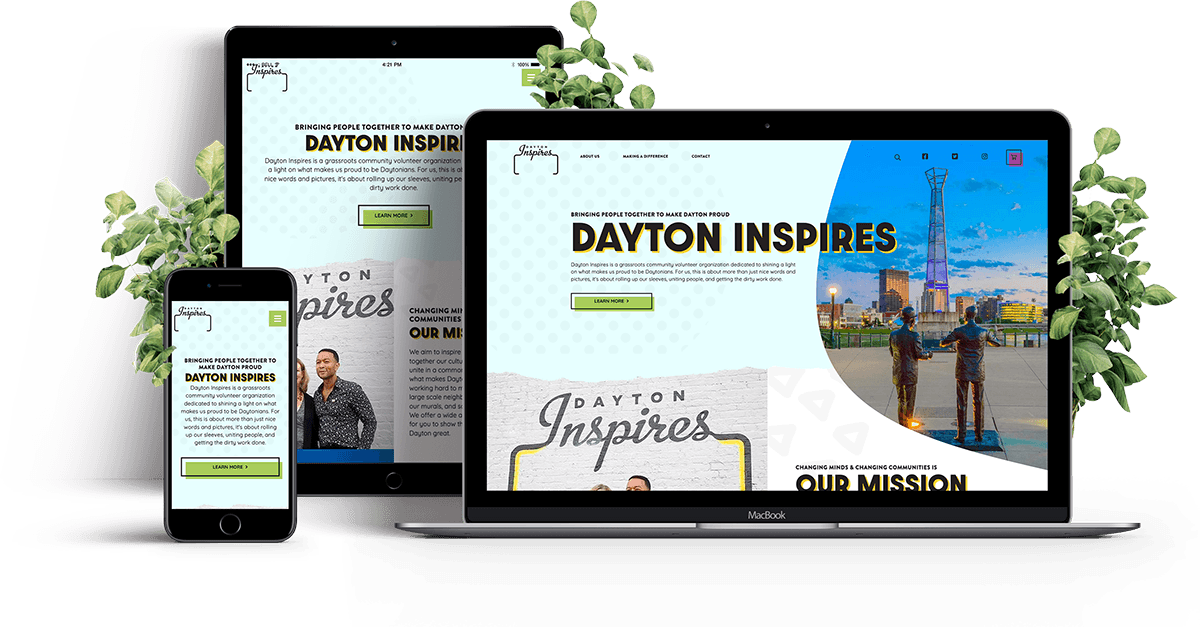 Dayton Inspires website showcase